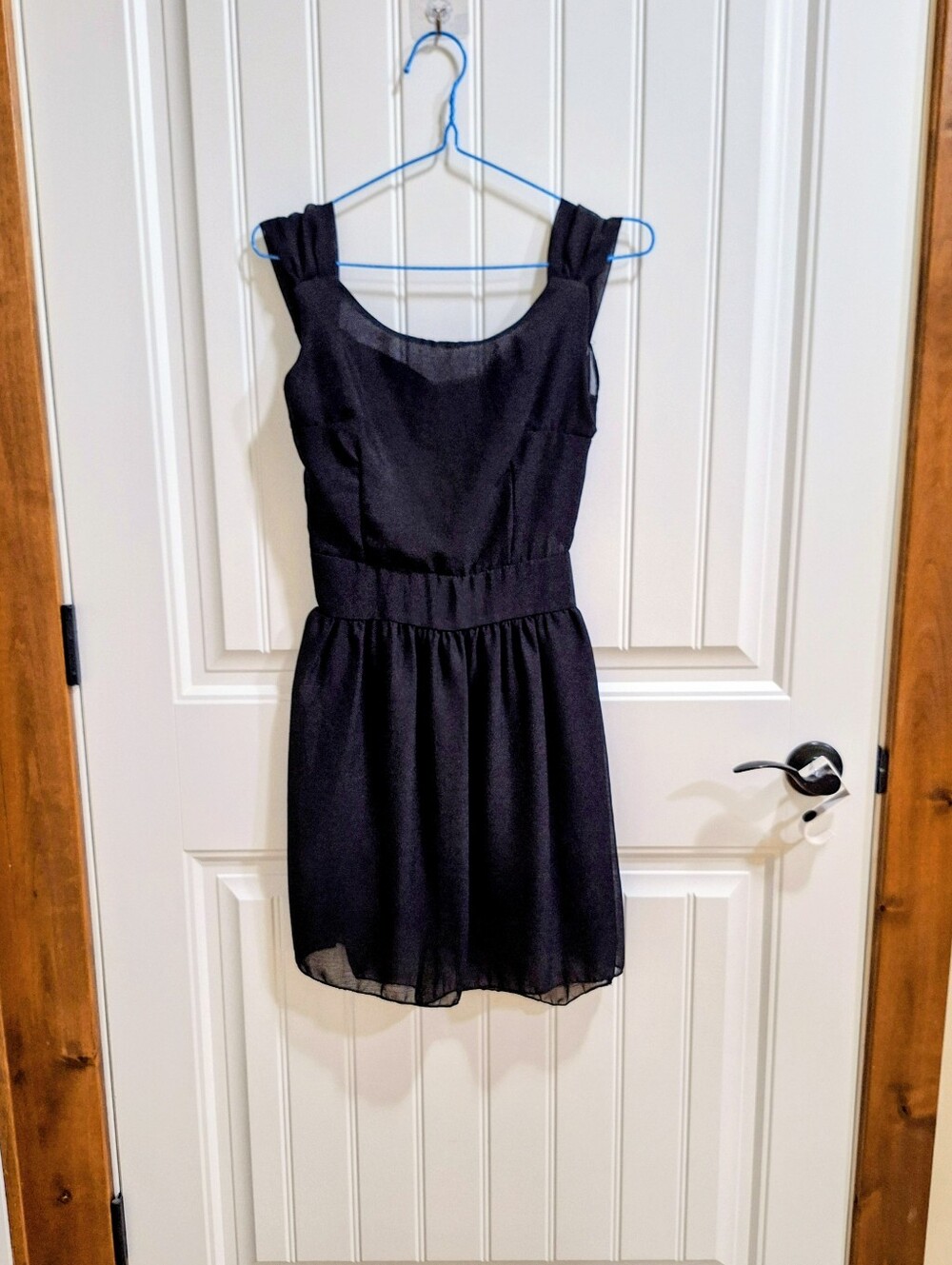 New, Classic Black Sleeveless Dress